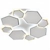 LED lubų šviestuvas, 68W, baltas/pilkas, CCT šviesa, nuotolinis valdymas