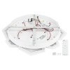 LED lubų šviestuvas, 68W, baltas/pilkas, CCT šviesa, nuotolinis valdymas