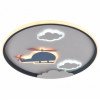 LED lubų šviestuvas, 78W, baltas/juodas, CCT šviesa, nuotolinis valdymas LED lubų šviestuvas, 78W, baltas/juodas, CCT šviesa, nuotolinis valdymas