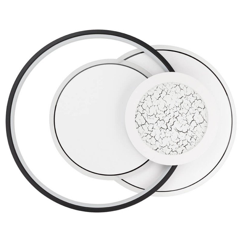 LED lubų šviestuvas, 84W, baltas/juodas, CCT šviesa, nuotolinis valdymas LED lubų šviestuvas, 84W, baltas/juodas, CCT šviesa, nuotolinis valdymas