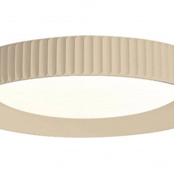 LED lubų šviestuvas, 60W, apvalus, smėlio, CCT šviesa