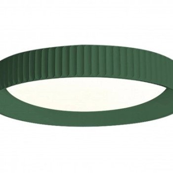 LED lubų šviestuvas, 60W, apvalus, tamsiai žalias, CCT šviesa
