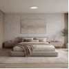 LED lubų šviestuvas, 60W, apvalus, baltas, CCT šviesa