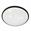 LED lubų šviestuvas, 24W, apvalus, juodas, atmintis, nuotolinis valdymas, CCT šviesa LED lubų šviestuvas, 24W, apvalus, juodas, atmintis, nuotolinis valdymas, CCT šviesa