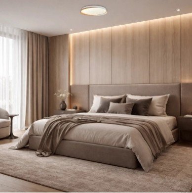 LED lubų šviestuvas, 20W, apvalus, baltas/šviesus medis, atmintis, nuotolinis valdymas, CCT šviesa LED lubų šviestuvas, 20W, apvalus, baltas/šviesus medis, atmintis, nuotolinis valdymas, CCT šviesa