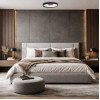 LED lubų šviestuvas, 36W, apvalus, juodas, atmintis, nuotolinis valdymas, CCT šviesa LED lubų šviestuvas, 36W, apvalus, juodas, atmintis, nuotolinis valdymas, CCT šviesa