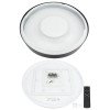 LED lubų šviestuvas, 36W, apvalus, juodas, atmintis, nuotolinis valdymas, CCT šviesa LED lubų šviestuvas, 36W, apvalus, juodas, atmintis, nuotolinis valdymas, CCT šviesa