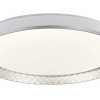 LED lubų šviestuvas, 20W, apvalus, sidabrinis, atmintis, nuotolinis valdymas, CCT šviesa