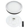 LED lubų šviestuvas, 36W, apvalus, juodas/riešutmedis, atmintis, nuotolinis valdymas, CCT šviesa LED lubų šviestuvas, 36W, apvalus, juodas/riešutmedis, atmintis, nuotolinis valdymas, CCT šviesa