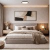 LED lubų šviestuvas, 20W, apvalus, juodas/auksinis, atmintis, nuotolinis valdymas, CCT šviesa LED lubų šviestuvas, 20W, apvalus, juodas/auksinis, atmintis, nuotolinis valdymas, CCT šviesa