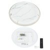 LED lubų šviestuvas, 20W, apvalus, baltas akmuo, atmintis, nuotolinis valdymas, CCT šviesa LED lubų šviestuvas, 20W, apvalus, baltas akmuo, atmintis, nuotolinis valdymas, CCT šviesa