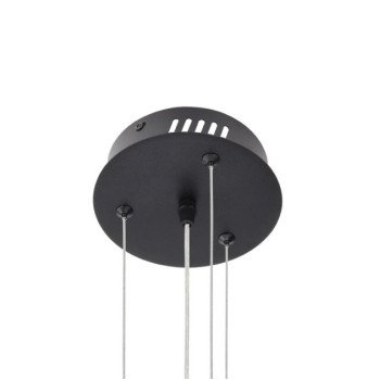 LED lubų šviestuvų tvirtinimo detalės, juodos, šviestuvams kodais 12851-12860