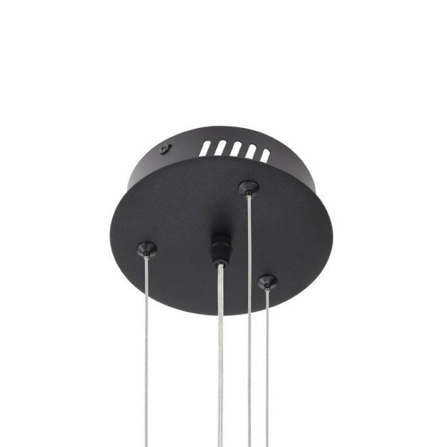 LED lubų šviestuvų tvirtinimo detalės, juodos, šviestuvams kodais 12851-12860