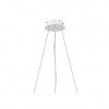 LED lubų šviestuvų tvirtinimo detalės, baltos, šviestuvams kodais 12851-12860