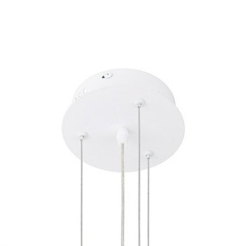 LED lubų šviestuvų tvirtinimo detalės, baltos, šviestuvams kodais 12851-12860
