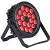 LED PAR prožektorius, 18x10W, RGBW, plokščias, vandeniui atsparus, 4in1 LED PAR prožektorius, 18x10W, RGBW, plokščias, vandeniui atsparus, 4in1