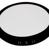 LED paviršinė panelė, apvali, juoda, 6W, CCT šviesa