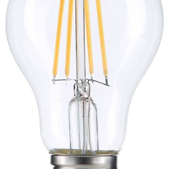 LED lemputė E27 6W, šilta balta šviesa