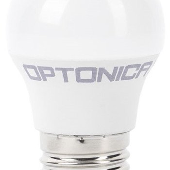 LED lemputė E27 G45 5.5W, šilta balta šviesa