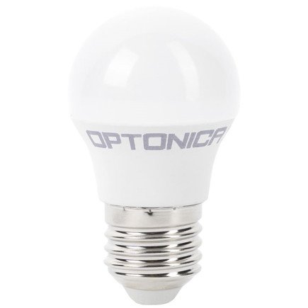LED lemputė E27 G45 8W, neutrali balta šviesa