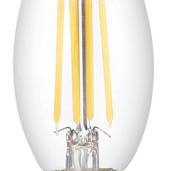 LED lemputė E14 C35 6W, šalta balta šviesa