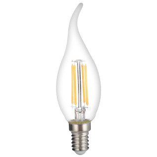 LED lemputė E14 C35 4W, tip, dimeriuojama, šilta balta šviesa LED lemputė E14 C35 4W, tip, dimeriuojama, šilta balta šviesa
