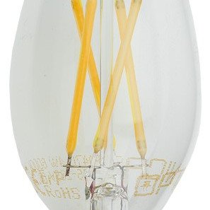 LED lemputė E14 C35 4W, šilta balta šviesa