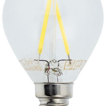 LED lemputė E14 G45 2W, šalta balta šviesa