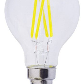 LED lemputė E14 G45 4W, šilta balta šviesa