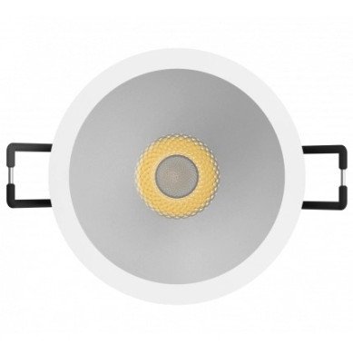 LED šviestuvas, apvalus, baltas, ugniai atsparus, 10W, CCT šviesa LED šviestuvas, apvalus, baltas, ugniai atsparus, 10W, CCT šviesa