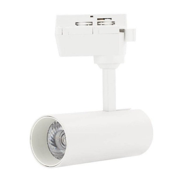 LED bėginis šviestuvas, 1F, 12W, 1200Lm, baltas, šilta balta šviesa