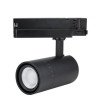 LED bėginis šviestuvas, 3F, 20W/25W/30W, 90Lm/W, juodas, CCT spalvos