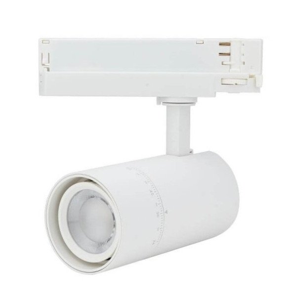 LED bėginis šviestuvas, 3F, 20W/25W/30W, 90Lm/W, baltas, CCT spalvos LED bėginis šviestuvas, 3F, 20W/25W/30W, 90Lm/W, baltas, CCT spalvos