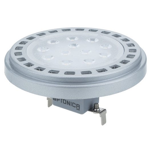 LED lemputė AR111 G53 15W, šilta balta šviesa