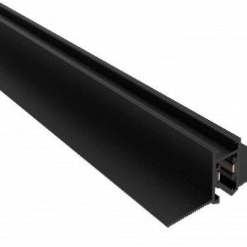 LED magnetinė sistema M05, plotis 1.1cm, įmontuojama, juoda, ilgis 2m