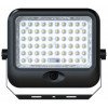 LED prožektorius, juodas, su saulės baterija, 20W, CCT šviesa