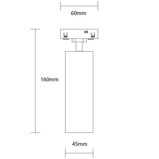 LED magnetinis prožektorius M05, 15W, neutrali balta šviesa LED magnetinis prožektorius M05, 15W, neutrali balta šviesa