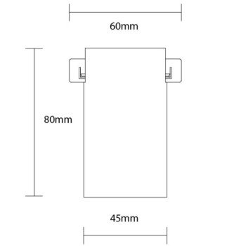 LED magnetinis šviestuvas M05, 7W, neutrali balta šviesa