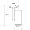 LED magnetinis prožektorius M05, 7W, neutrali balta šviesa LED magnetinis prožektorius M05, 7W, neutrali balta šviesa
