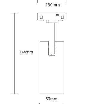 LED magnetinis prožektorius M05, 12W, neutrali balta šviesa LED magnetinis prožektorius M05, 12W, neutrali balta šviesa