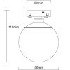 LED magnetinis prožektorius M05, 5W, neutrali balta šviesa LED magnetinis prožektorius M05, 5W, neutrali balta šviesa
