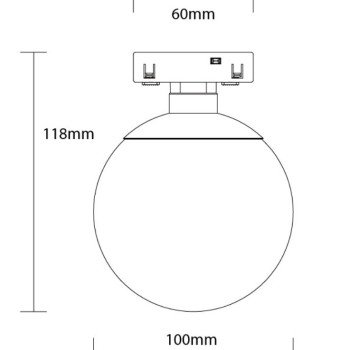 LED magnetinis prožektorius M05, 5W, neutrali balta šviesa