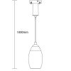 LED magnetinis kabantis šviestuvas M05, 10W, šilta balta šviesa LED magnetinis kabantis šviestuvas M05, 10W, šilta balta šviesa