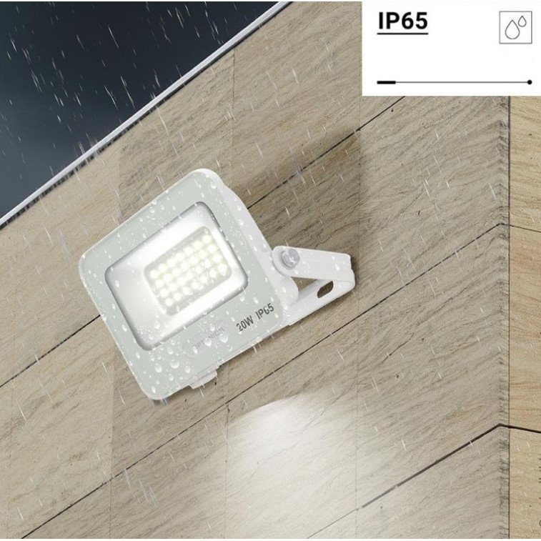 LED prožektorius, baltas, 90Lm/W, 20W, šalta balta šviesa