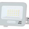 LED prožektorius, baltas, 90Lm/W, 20W, šilta balta šviesa