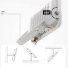 LED prožektorius, baltas, 90Lm/W, 20W, šilta balta šviesa