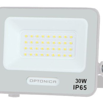 LED prožektorius, baltas, 90Lm/W, 30W, neutrali balta šviesa