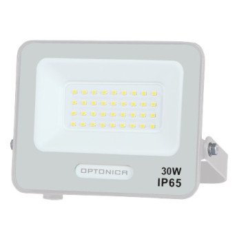 LED prožektorius, baltas, 90Lm/W, 30W, neutrali balta šviesa LED prožektorius, baltas, 90Lm/W, 30W, neutrali balta šviesa