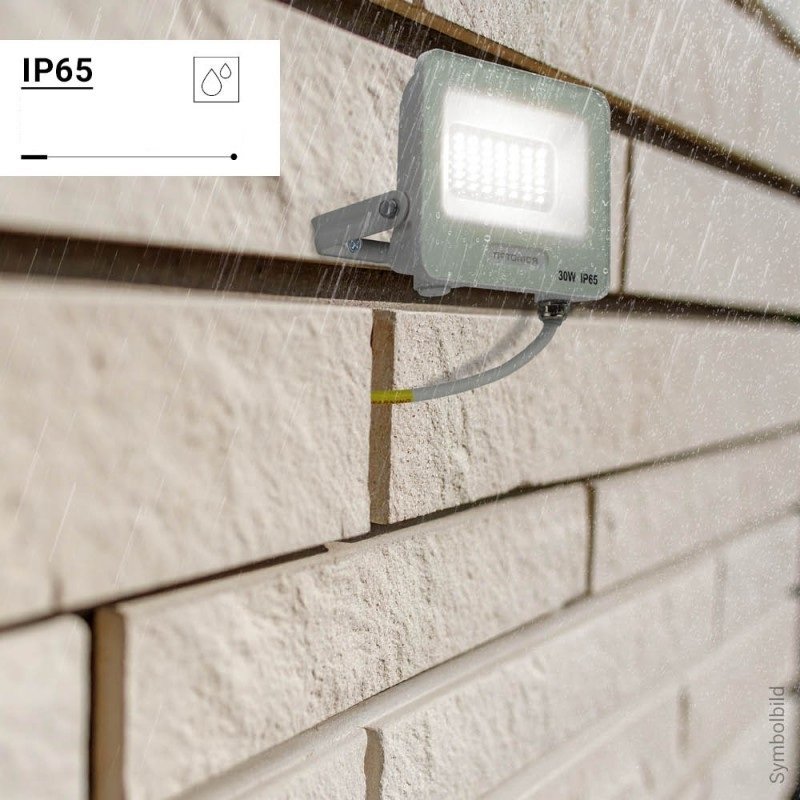 LED prožektorius, baltas, 90Lm/W, 30W, neutrali balta šviesa LED prožektorius, baltas, 90Lm/W, 30W, neutrali balta šviesa