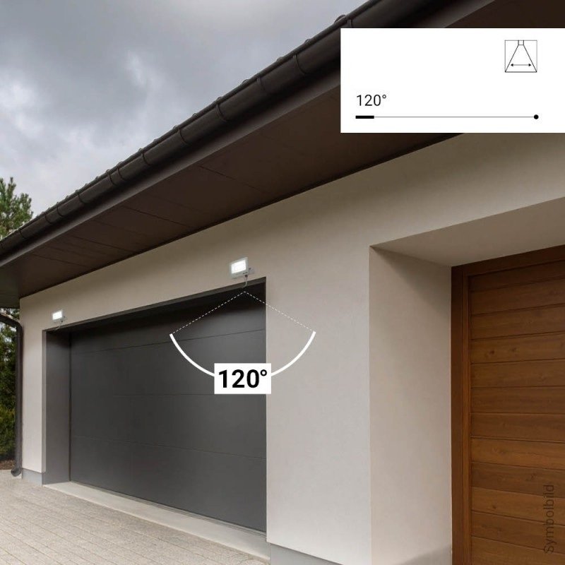 LED prožektorius, baltas, 90Lm/W, 30W, neutrali balta šviesa LED prožektorius, baltas, 90Lm/W, 30W, neutrali balta šviesa